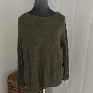 Cozy Olive Green Sweater